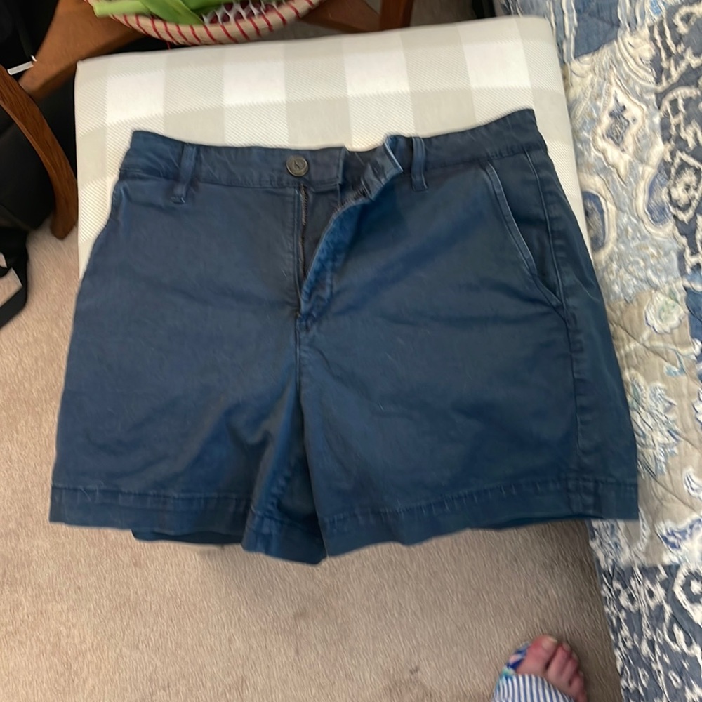 Navy khaki A & G shorts.  Worn twice.